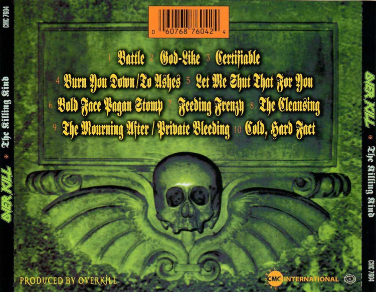 Overkill - The Killing Kind (1996)