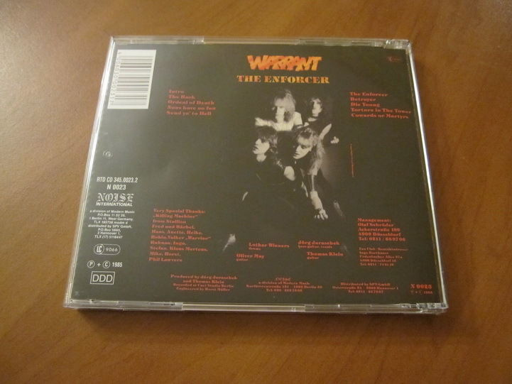 Warrant - The Enforcer (1985)