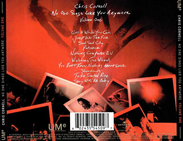 Chris Cornell - No One Sings Like You Anymore (2021)