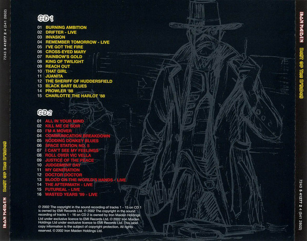 Iron Maiden - Best Of The B'Sides [2 CD] + 24 PAGE BOOKLET