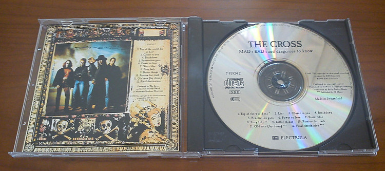 The Cross - MAD : BAD : And Dangerous To Know (1990) [Roger Taylor]