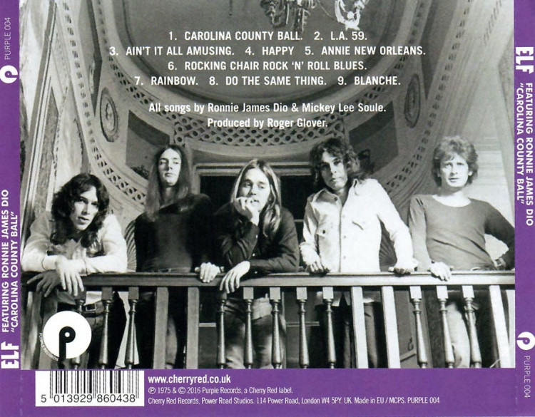 Elf - Carolina County Ball (1975) (Ronnie James Dio)