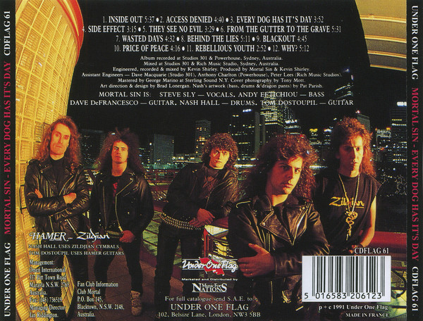 Mortal Sin - Every Dog Has It's Day (1991)