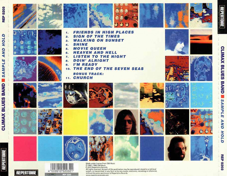 Climax Blues Band - Sample And Hold (1982) + 1 BONUS TRACK
